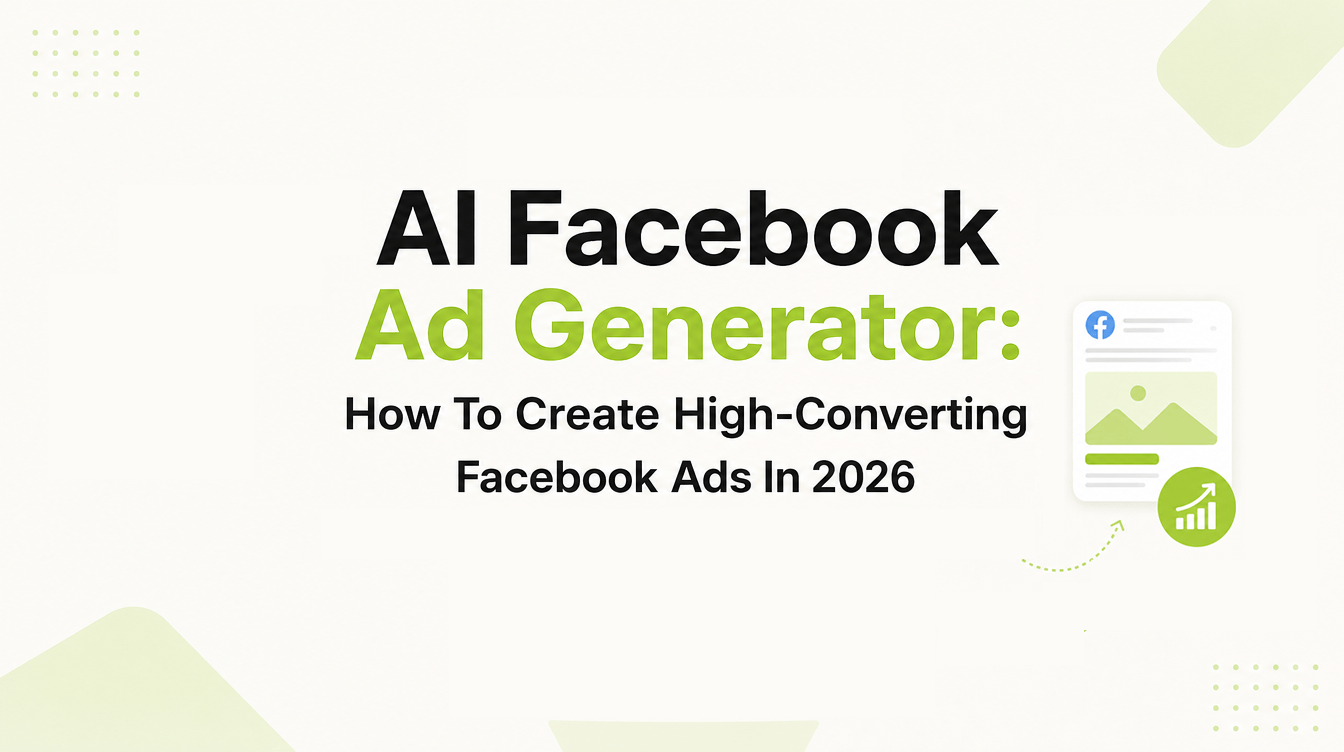 AI Facebook Ad Generator