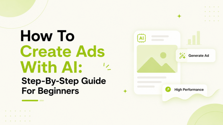 How To Create Ads With AI: Step-By-Step Guide For Beginners