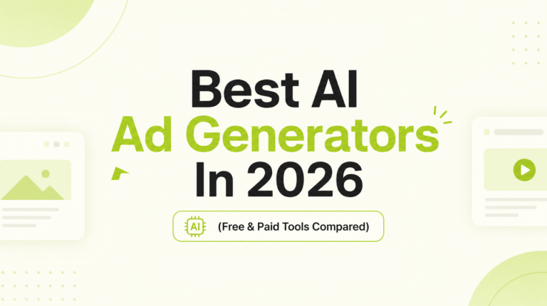 Best AI Ad Generators In 2026 (Free & Paid Tools Compared)