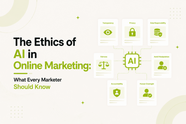 The Ethics of AI in Online Marketing: What Every Marketer Should Know
