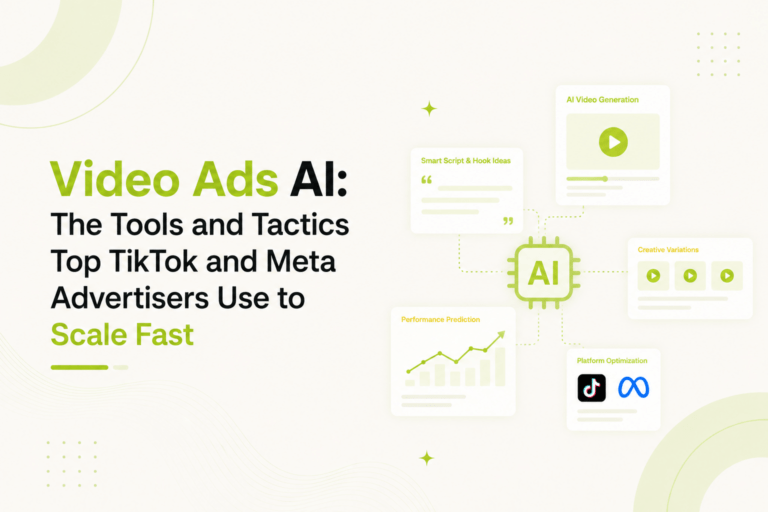 AI Video Ads: The Tools and Tactics Top TikTok and Meta Advertisers Use to Scale Fast