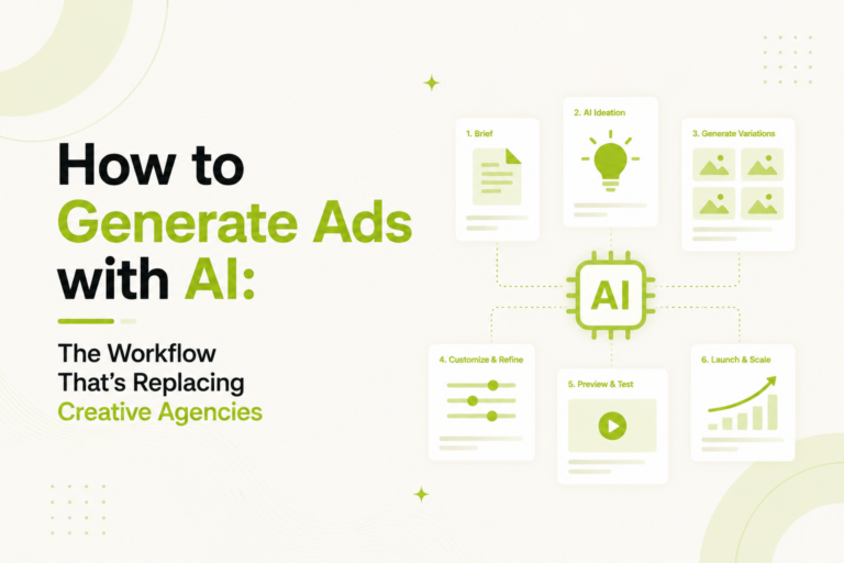 How to Generate Ads with AI: The 2026 Workflow That’s Replacing Creative Agencies