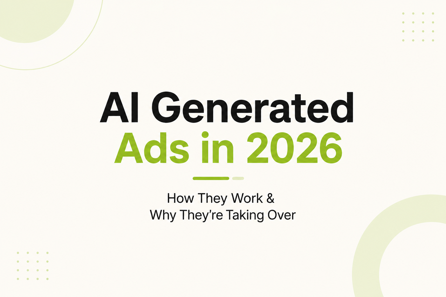 AI Generated Ads