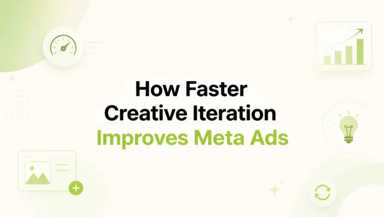 How Faster Creative Iteration Improves Meta Ads Performance