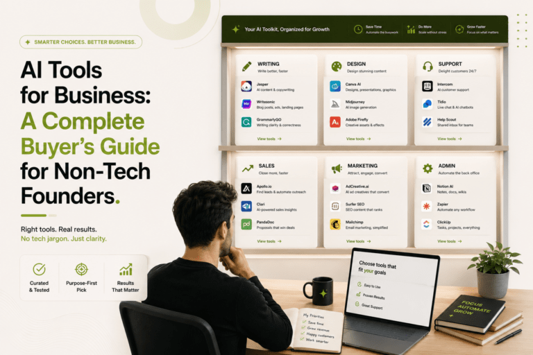AI Tools for Business: A Complete Buyer’s Guide for Non-Tech Founders