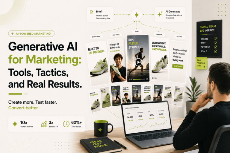 Generative AI for Marketing: Tools, Tactics, and Real Results