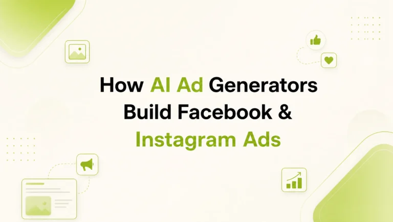 How an AI Ad Generator Actually Builds a Facebook or Instagram Ad, Step by Step