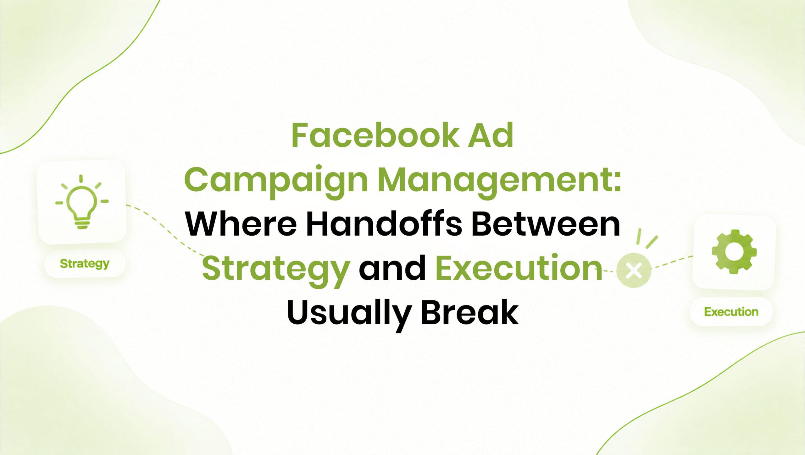 facebook ad campaign management