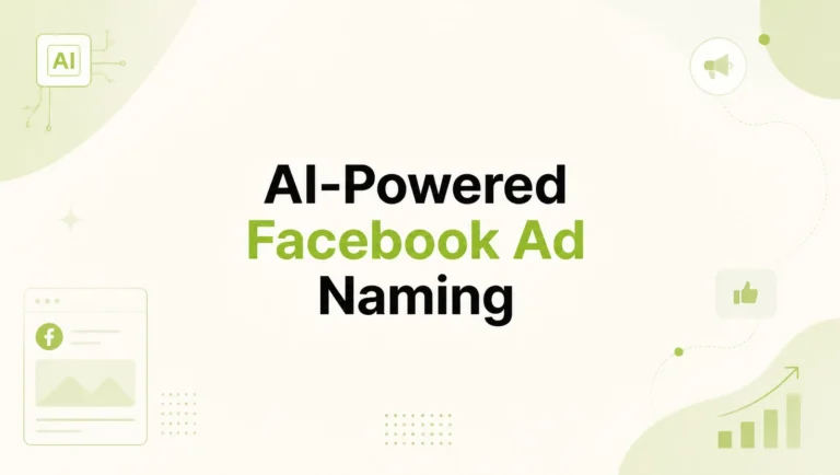 How AI Can Automatically Generate Facebook Ad Naming Conventions