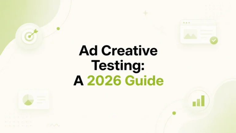 What Is Ad Creative Testing? A Complete Guide for Performance Marketers (2026)