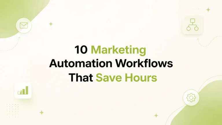 10 Workflow Automation Examples That Save Marketers Hours Every Week