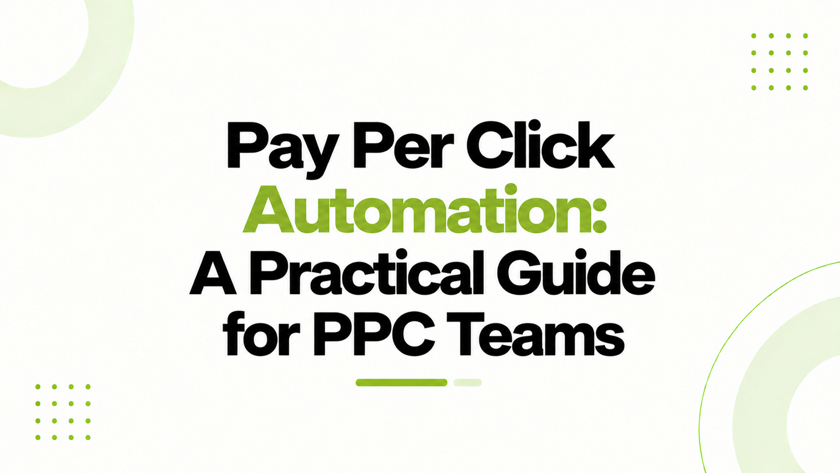 pay per click automation