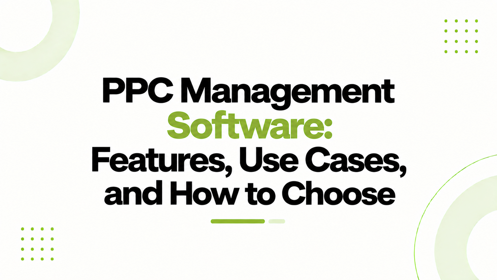 PPC Management Software